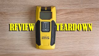 Stanley Fatmax S300 Sensor Stud Finder Quick Look and Teardown FMHT77407 [upl. by Alig]