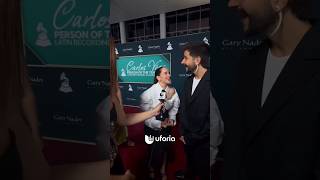 This two 😍 Camilo y Evaluna responden la canción de CarlosVives que se dedicarían 😅 LatinGRAMMY [upl. by Donica110]