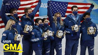 2022 US Olympic figure skating team awarded gold medal [upl. by Lux]