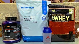 Myprotein Vs Ultimate Nutrition Vs Optimum Nutrition [upl. by Pietro]