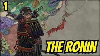 Playing as A Samurai in CK3  CK3 Asia Expansion  The Rōnin [upl. by Erdnael]