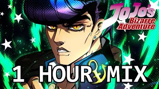 Josuke Theme but its FUNKY LOFI HIP HOP  1 HOUR VERSION [upl. by Hyams655]