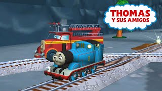 El tren Thomas en español  Tomas el tren en las vías mágicas de Sodor Completo latino [upl. by Edalb]