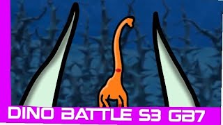 Dino battle s3 GB7 [upl. by Airdni406]