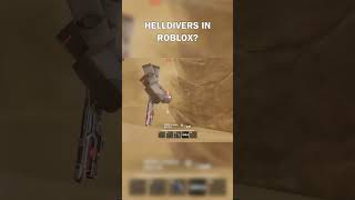 HellDivers In Roblox [upl. by Adirf]