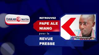 Ecoutez la revue de presse en wolof de Pape Alé Niang du 25 mai 2018 [upl. by Wolfgang]