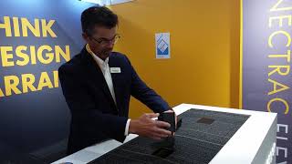 Connectrac introduces Flex raceway products at NeoCon 2019 [upl. by Ahseinod]