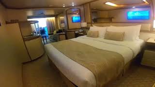 Emerald Princess Cabin D518 Mini Suite w Balcony [upl. by Mulloy]