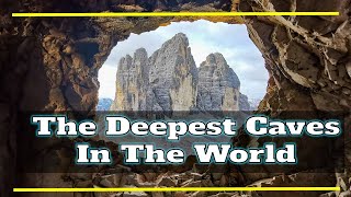 The 10 Deepest Caves In The World [upl. by Ruhtracam]