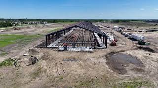 Kettlestone Central Sports Complex Drone Update June 2024 [upl. by Nalaf543]