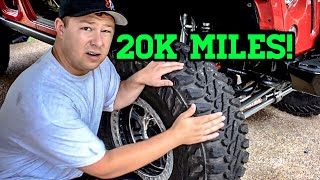 20000 Mile Tire Review Yokohama Geolandar MT [upl. by Hobard]