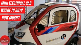 Mini Electric Car Philippines  Review Price and Where to buy [upl. by Meldoh465]