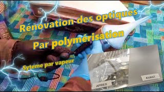 Rénovation des optiques de phares par polymérisation [upl. by Ann-Marie570]