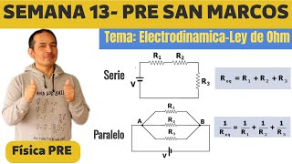 Electrodinámicaparte 1Semana 13Pre San Marcos [upl. by Pizor]