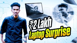 Surprising him with a Gaming Laptop 🔥 [upl. by Godderd]