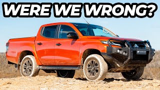 Is Triton A Better Ute Than We Thought Mitsubishi Triton 2023 Review [upl. by Esilram]