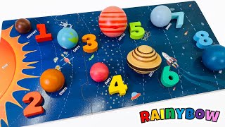 Explore the 8 Planets of our Solar System for Preschool Toddlers [upl. by Castle]