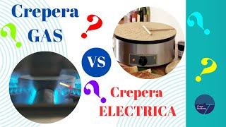 QUE es mejor CREPERA ELECTRICA💡 o CREPERA DE GAS🔥 [upl. by Ruomyes785]