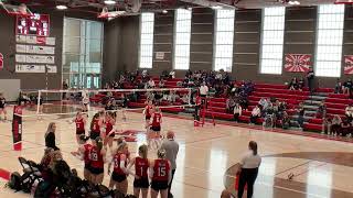 EHS vs Salida High School 2nd Set [upl. by Azrim]