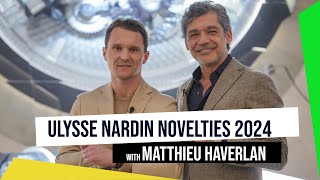 Watches and Wonders 2024  Ulysse Nardin Novelties with Matthieu Haverlan [upl. by Emie800]