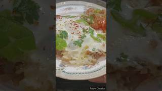 Afghani Omelette Egg With Potatoes and Tomatoes  Easy Breakfast shorts shortsfeed [upl. by Nomead]