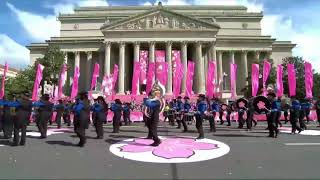 Brunswick High 2024 National Cherry Blossom Festival Parade [upl. by Llechtim]