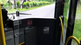 Overtaking cyclists Mercedes Citaro kickdown [upl. by Cho]