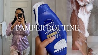 RELAXING PAMPER ROUTINE selflove edition  Shower Routine amp Spa Maintenance [upl. by Leid]