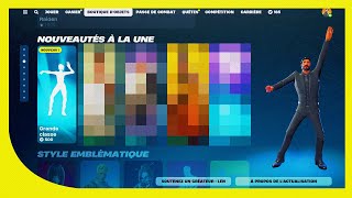 Danse ICONE  Boutique Fortnite du 20 Mars 2024 [upl. by Jann798]