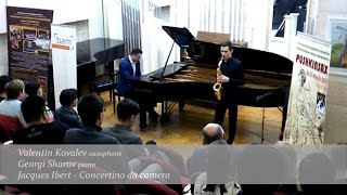 Valentin Kovalev J Ibert  Concertino da camera [upl. by Rednal258]