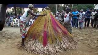 10012017 Dancing Zangbeto in Ouidah [upl. by Elfrida]