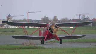 DHC1 CHIPMUNK GDHCC and WACO NC12467  Ostend Airport [upl. by Alyahsal]