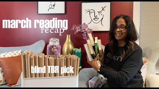 March Reading Recap and April blind TBR book [upl. by Retsae]