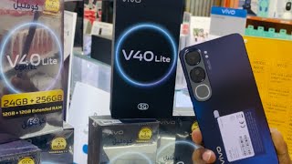 Vivo V40 lite full unboxing and camera review [upl. by Aicatsan]