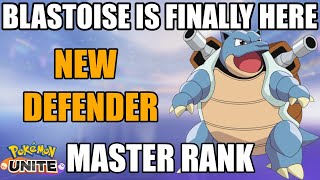 BLASTOISE DEFENDER MORE LIKE DPS INSANE DAMAGE WITH RAPID SPIN AND WATER SPOUT [upl. by Lantha]