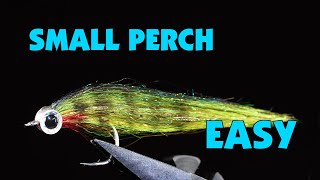 Fly Tying A Quick Easy Perch Pattern Fly [upl. by Roz]