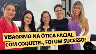 Visagismo facial com elemento óculos de grau e óculos solar na Óticas Facial em Joinville [upl. by Wenoa]