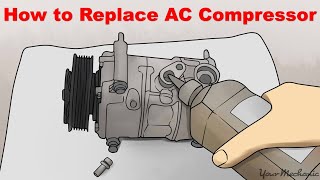 Lesson  12  How to Replace Compressor [upl. by Shoifet]