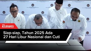 SKB 3 Menteri Umumkan Penetapan Hari Libur Nsional dan Cuti Bersama Tahun 2025 [upl. by Sugar]