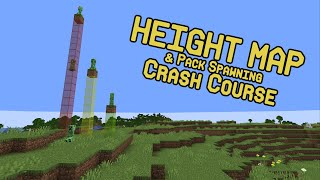 Height Map and Pack Spawning Crash Course for Minecraft [upl. by Kenyon479]