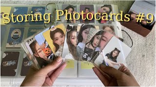 storing photocards 9  enhypen billlie cix nmixx  more [upl. by Capone56]