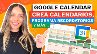 Como usar GOOGLE CALENDAR PARA ORGANIZARSE [upl. by Jefferey284]