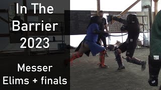 In The Barrier 2023  Messer Elims  Finals [upl. by Fredia248]