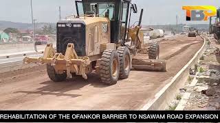 REHABILITATION OF THE OFANKOR NSAWAM ROAD DUALISATION [upl. by Broida]