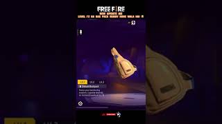 Level 12 Bag Pack remove in Free Fire 😭  shorts viral ffshortsviralvideo [upl. by Annasoh12]