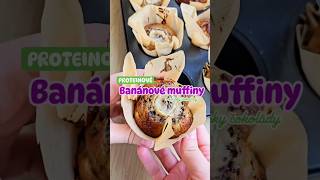 Nejlepší proteinové banánové muffiny 🥰 [upl. by Pantheas]