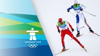 Cross Country Skiing  Mens 15Km Free Highlights  Vancouver 2010 Winter Olympic Games [upl. by Yrotciv]