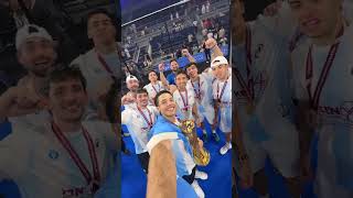 🇦🇷 Argentina es campeona del FIP World Padel Championship Qatar 2024 padelhighlights [upl. by Pontius]