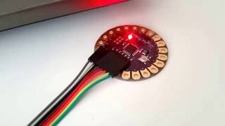 How to upload codes to Lilypad Arduino without FTDI [upl. by Gillmore]