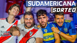 REACCIONES a SORTEO de la COPA SUDAMERICANA 2024 [upl. by Gaudette124]